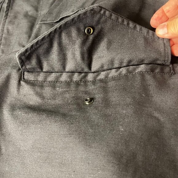 Alpha Industries Black M-65 Field Coat Large Stock 8415-01-099-7842 Made In USA - Picture 14 of 16